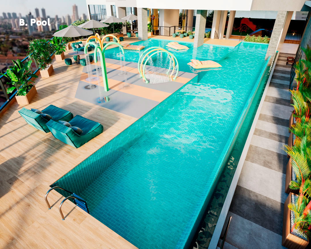 Piscina - B.Great Nova Suíça